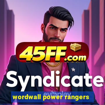 wordwall power rangers